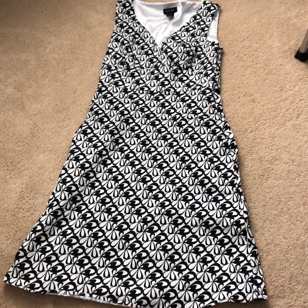 Black and White Dress